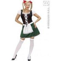 Ladies Bavarian Girl - Costume Extra Large Uk 18-20 For Tv Cartoon & Film Fancy