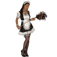 ladies french maid dominique costume extra large uk 18 20 for sexy lin ...