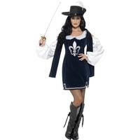 Large Women\'s Musketeer Costume