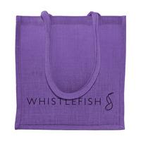 Lavender Jute Shopper