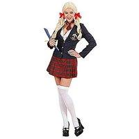 ladies college girl costume large uk 14 16 for school girl fancy dress