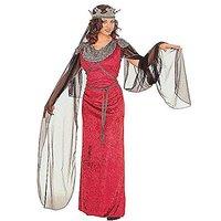 Ladies Ginevra Costume Small Uk 8-10 For Medieval Princess Fancy Dress