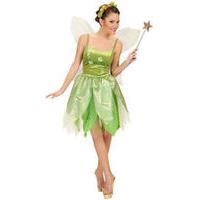 Large Green Ladies Forest Fairy Costume