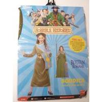 Large Girls Boudica Costume