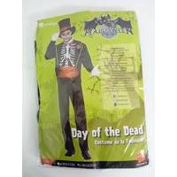 Large Mens Day Of The Dead Costume