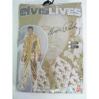 Large Gold Men\'s Elvis Costume