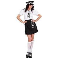 ladies british police girl costume extra large uk 18 20 for cop fancy  ...
