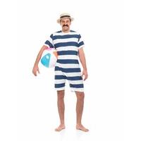 Large Men\'s Old Time Bathing Suit Costume