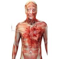 Large Beating Heart Muscle Official Digital Morphsuit