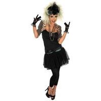 large 80s black ladies pop star costume