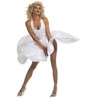 Ladies Marilyn Costume Extra Large Uk 18-20 For 50s Fancy Dress
