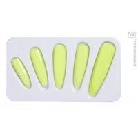 Ladies Glow In The Dark Witch Nails Accessory For Halloween Fancy Dress