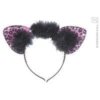 Ladies Leopard Ears Headband