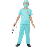 Large Blue Children\'s Surgeon Costume