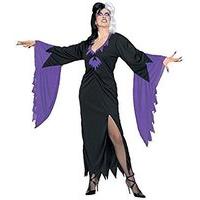 ladies mortisia dress costume small uk 8 10 for halloween fancy dress