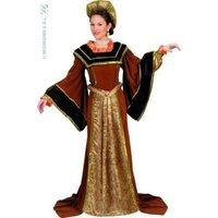 Ladies Tudor Woman Costume Extra Large Uk 18-20 For Medieval Royalty Fancy Dress