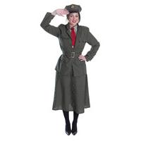 Ladies WW2 Army Officer Costume