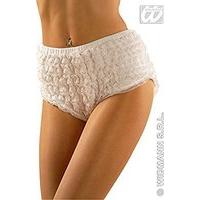 Lace Panties White S/m/l Accessory For Sexy Lingerie Fancy Dress