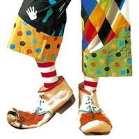 Latex Clown Shoes For S Accessory For Circus Fancy Dress