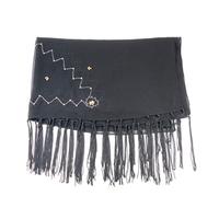 large black fringed pashmina