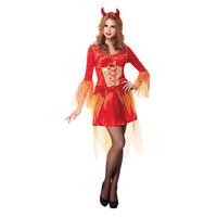 Ladies Devil Maiden Costume
