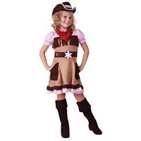 Large Girls Cowgirl Cutie Costume