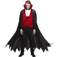 large mens fever vampire costume