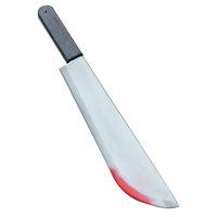 Large Plastic Blood Splattered Machete