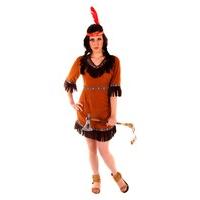 Ladies Indian Native American Costume
