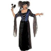Ladies Gothic Princess Costume Large Uk 14-16 For Medieval Royalty Fancy Dress