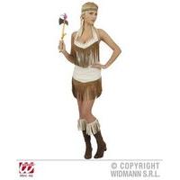 Ladies Indian Dreamgirlz Costume Small Uk 8-10 For Wild West Cowboy Fancy Dress