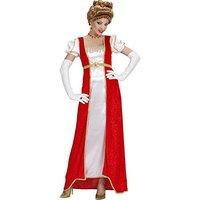 Ladies Josephine Costume Medium Uk 10-12 For Medieval Royalty Fancy Dress