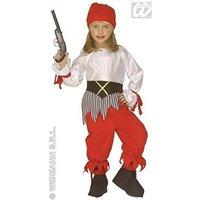 Ladies Little Pirate Girl Costume For Buccaneer Fancy Dress