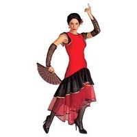 ladies lola spanish ladies costume medium uk 10 12 for spain fancy dre ...