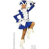 Ladies Majorette Lady Costume Small Uk 8-10 For Military Army War Fancy Dress