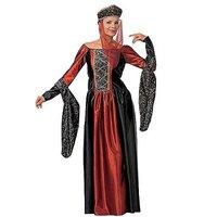 Ladies Marquees Dress Costume Small Uk 8-10 For Medieval Royalty Fancy Dress