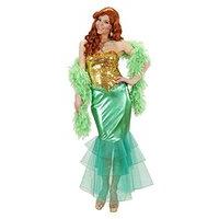 Ladies Mermaid Costume Large Uk 14-16 For Tv Cartoon & Film Fancy Dress