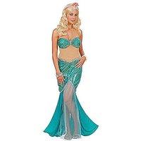 Ladies Mermaid Costume Large Uk 14-16 For Tv Cartoon & Film Fancy Dress