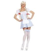 Ladies Miss Muffet - Light Blue Costume Small Uk 8-10 For Fairytale Fancy Dress
