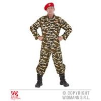 Large Adult\'s Soldier Costume