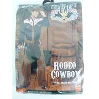 Large Blue Men\'s Rodeo Cowboy Costume