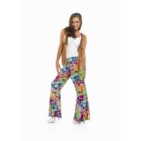 Large Ladies Hippie Patterned Flares