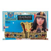 ladies cleopatra egyptian headband