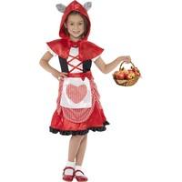 Large Red Girls Miss Hood Costume