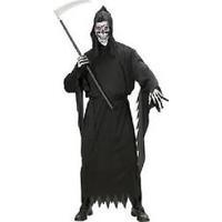 Large Black Men\'s Grim Reaper Costume