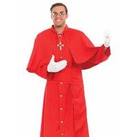 Large Red Men\'s Cardinal Costume