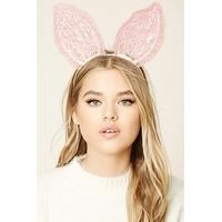 lace bunny ear headband