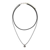 layered medallion choker