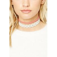 Laser-Cutout Choker Set