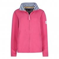 Lazy Jacks Ladies Zip Thru Sweatshirt, Lipstick, 16